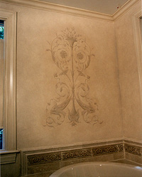 Decorative wall finish and molding